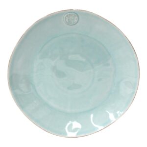 Costa Nova, Nova Kollektion, Steinzeug Geschirr, Platzteller, Platte, türkis, 33 cm