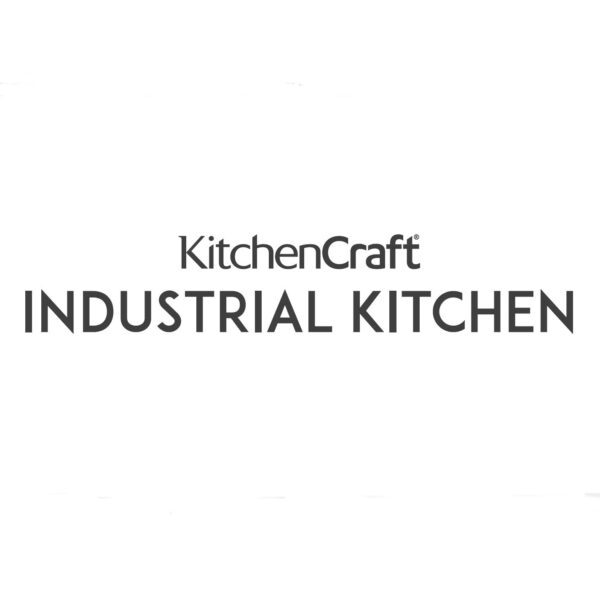 KitchenCraft Industrieller Küchenwagen aus Metall und Holz - 80x51x90 cm – Bild 3